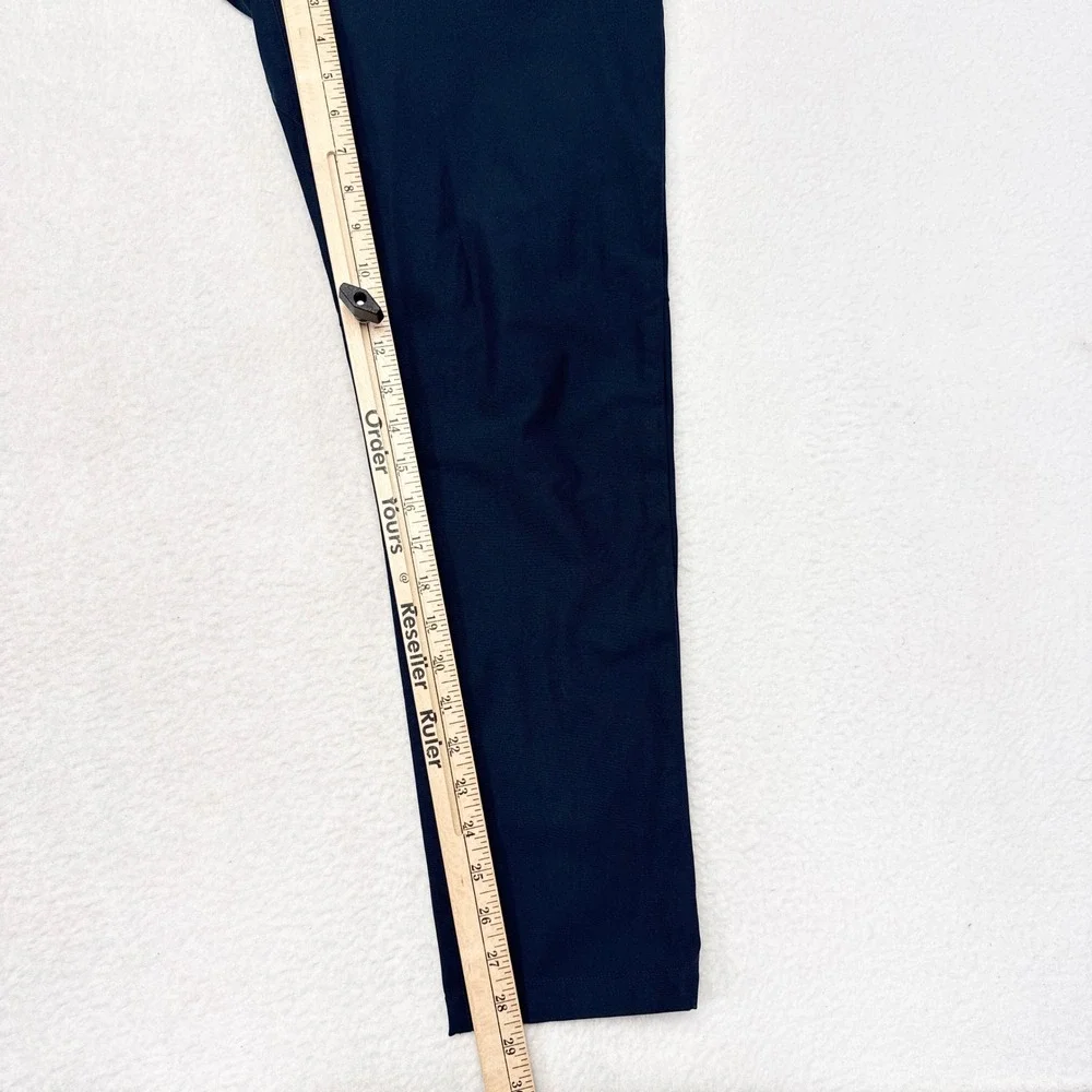 Lululemon ABC Pants Size 32 Navy Blue Slim Fit Stretch Smart Casual Office
